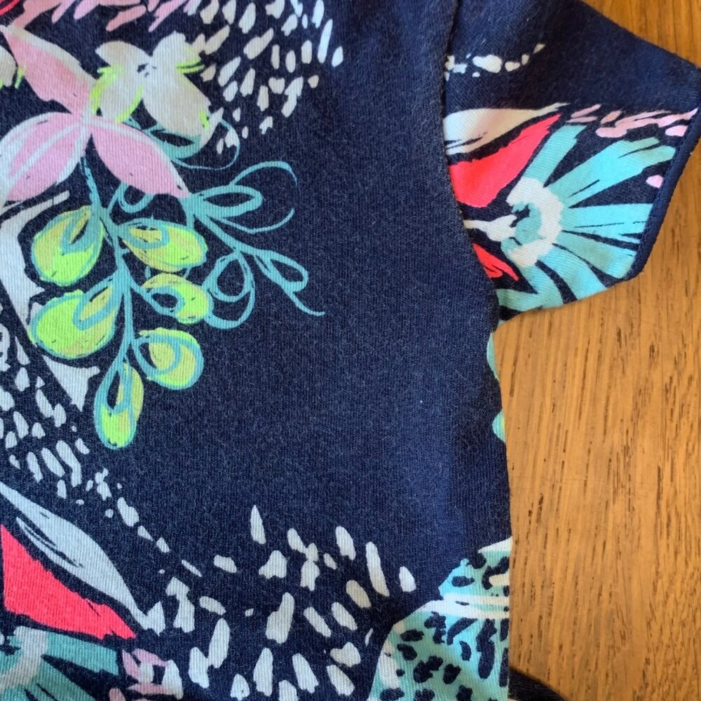 BONDS Floral Balletsuit Dress Baby Girls 0-3 000 Neon Infant Romper Playsuit - Picture 5 of 6